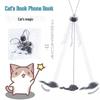 Door-Hanging Cat Teaser Wand: Interactive Bouncing Toy for Kitten Entertainment & Boredom Relief