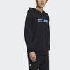 Men's adidas neo Fav Ss Hd Casual Sports Printing Pullover Black GM2332
