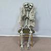 Halloween 5.5ft Skeleton Simulation Human Plastic Skeleton Haunted House Prop Skeleton Decoration
