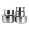cmaos A-Style Stainless Steel Mixing Bowl Set