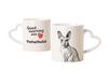 Peterbald - Cat Mug, Adorable Heart-shaped Handle Mug, Universal Gift from Brand