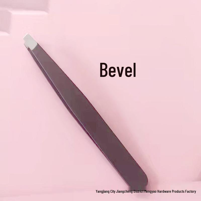 

Набор пинцетов для бровей с прямым и скошенным кончиком: Нержавеющая сталь 430 для точной коррекции бровей и бороды