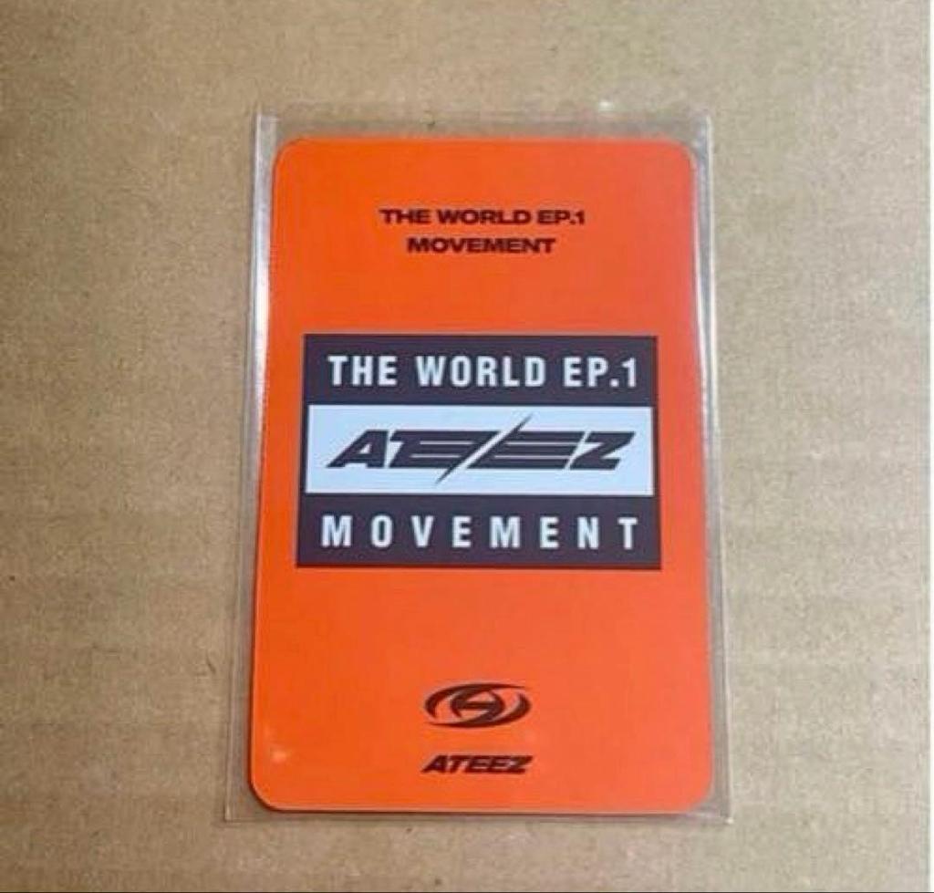 [USED] ATEEZ Seonghwa Soundwave Lucky Drop Bonus Trading Card