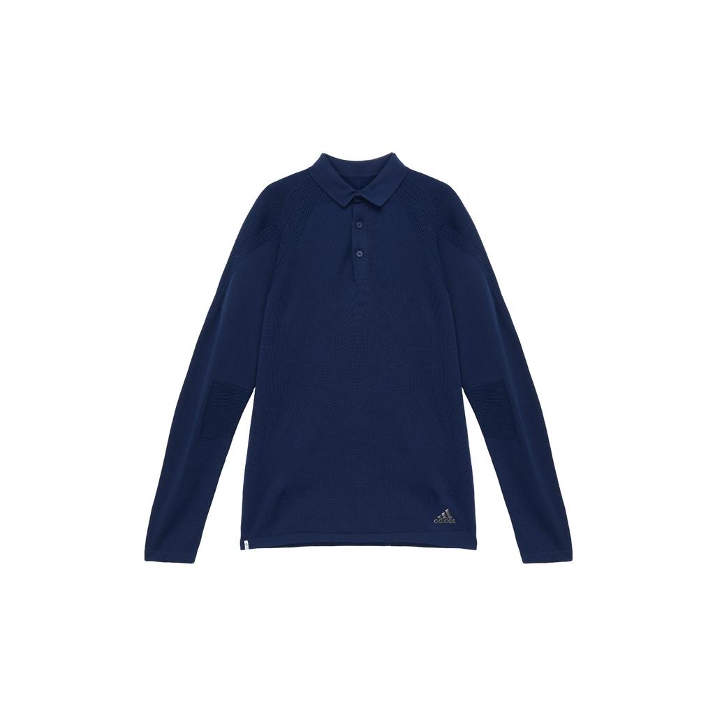 Adidas Polo Shirts Men's Blue Polo Collar Moderate Straight Fit HG1657