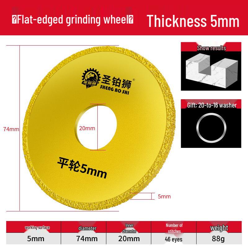 Taichung Diamond Grinding Tool for Marble, Quartz, and Tile Polishing and Trimming