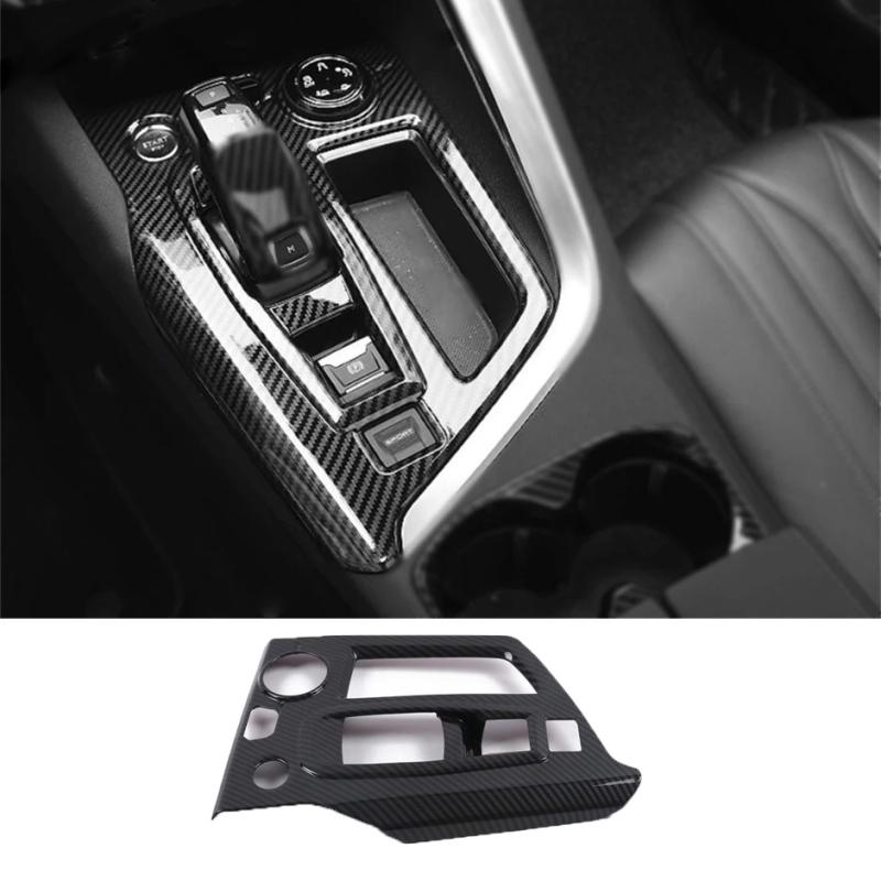 For Peugeot 3008 5008 GT 2017-   ABS Window Lift Switch gear water cup Panel air condition outlet Cover interior Accessories