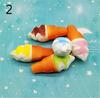 Kids PU Simulation Candy Color Ice Cream Ball Squishy Toy Cake Bread Gag Joke Toys Slow Rising Squee