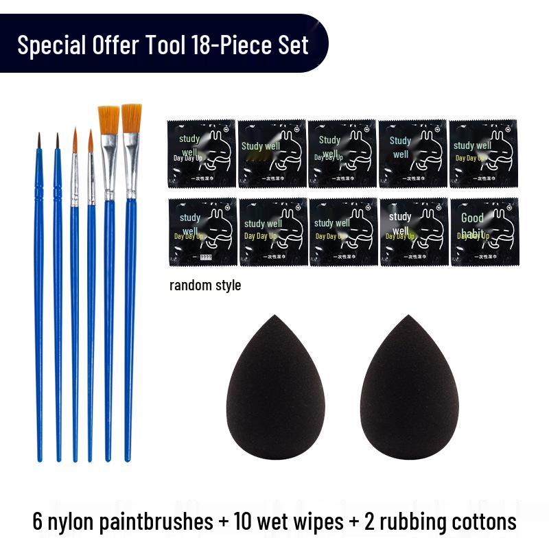 Children's Water-Soluble Face Paint Pigments for Body, Opera, and Clown Stage Makeup