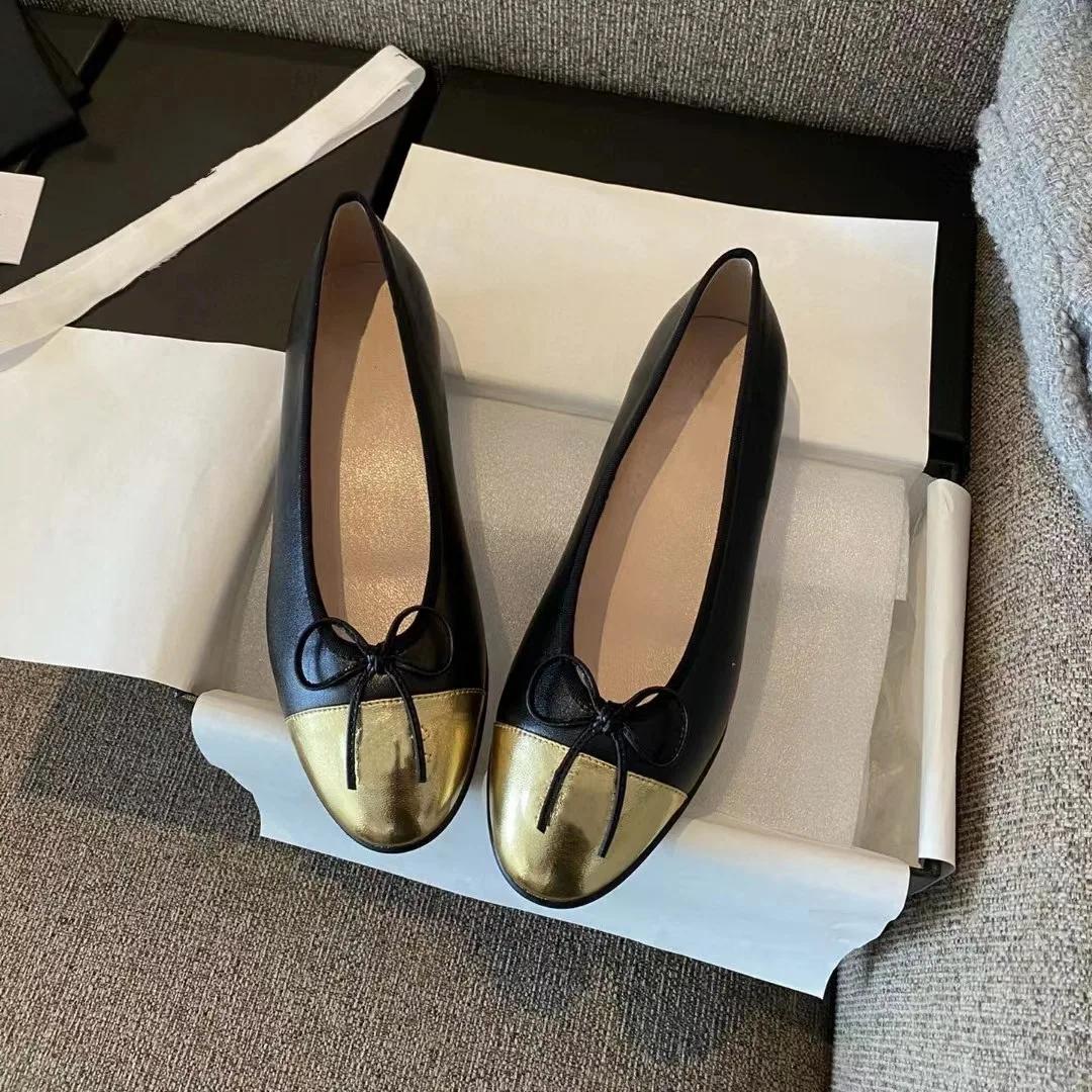 

Женские туфли на плоской подошве из натуральной кожи, осенняя новинка, черные лакированные туфли с бантом, универсальные повседневные туфли на плоской подошве для женщин 41