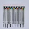 13Pcs 0.6-2.0Mm Precision Screwdriver Set Iron Micro Cross Repair Kit For Watches Glasses Jewelry