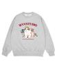 Wibelibellyu Baby Cat Oversized Special Double-Sided Sweatshirt 4 Colors (Fleece Liner Option) (Type B)
