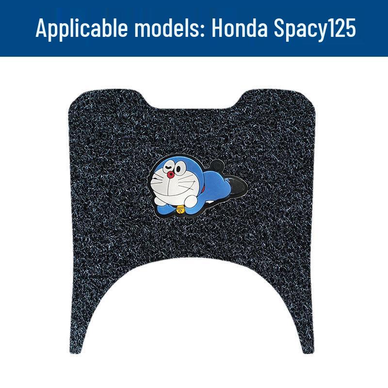 These silk foot pedal mats fit 26 Honda Spacy models and are waterproof, sun-proof, stain-resistant, and wear-resistant. A must-have accessory!