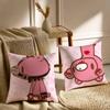 G-Gloomy B-Bear Pillow Case Sofa and Living Room Decorative Cushion Covers Dust-proof and Mite-proof Invisible Zipper