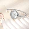 Fashion Pearl Bracelet Watch Gemstone Quartz Rhinestone Dial Watch Quartz Wristwatch  Evening Party