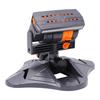 Oscillating Sprinkler 16 Nozzles 360 Degree Auto Rotating Adjustable Sprinkler for Yard Lawn Greenhouse Vegetable Garden