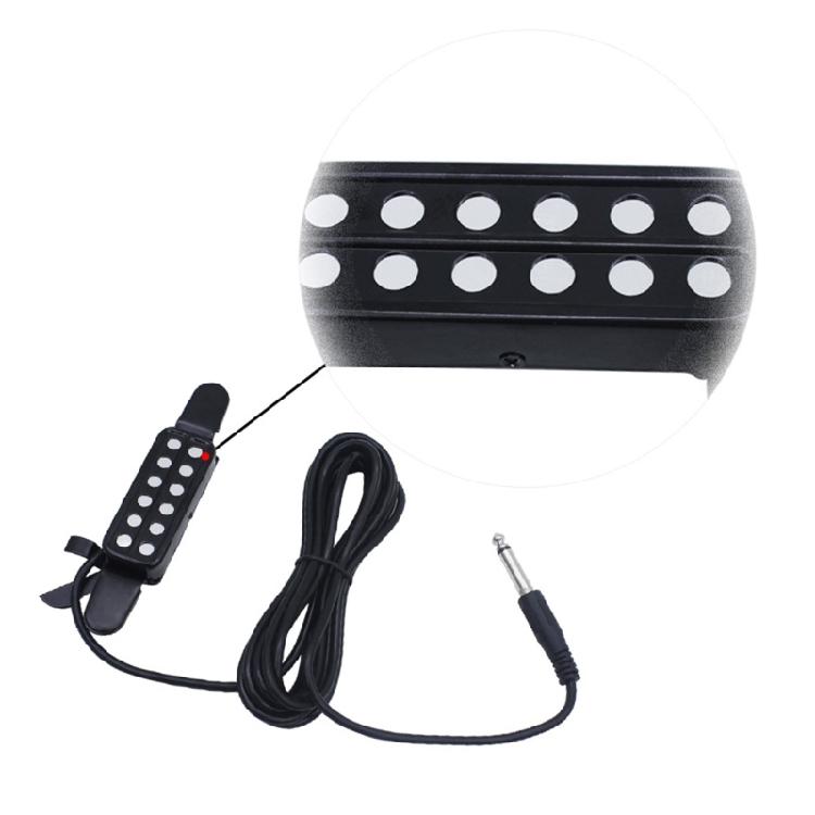 Electric Volumes Pickup Accessory for Acoustics Electric Guitar Classical Transducer Pickups 6 Sound Holes Guitar Pickup