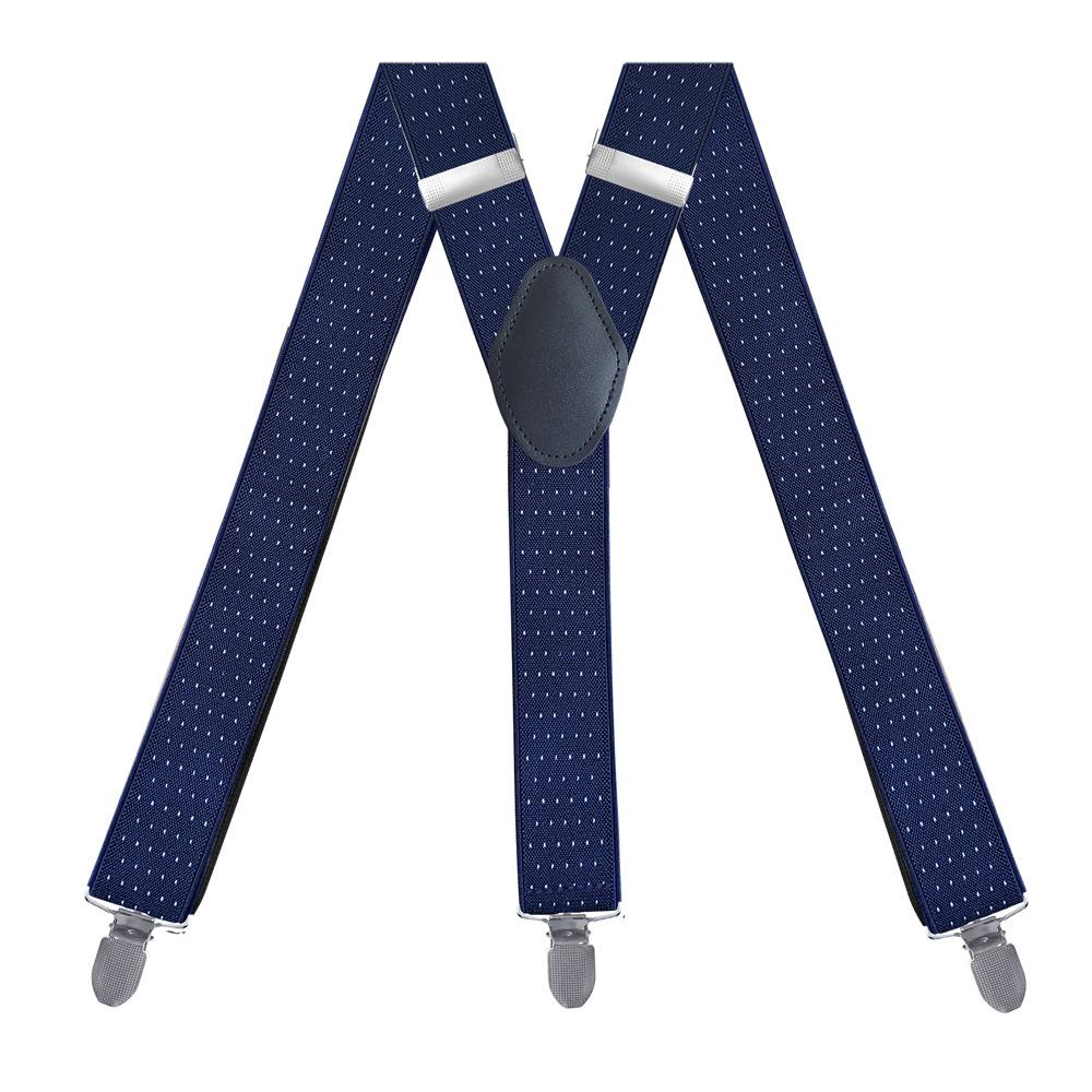Man's Suspenders Fashion Braces  New Adjustable Suspenders Strong 3clasps Casual Male Suspenders