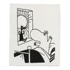 Gakken Staful Moomin Memo Pad with BM12086 Cover, White,