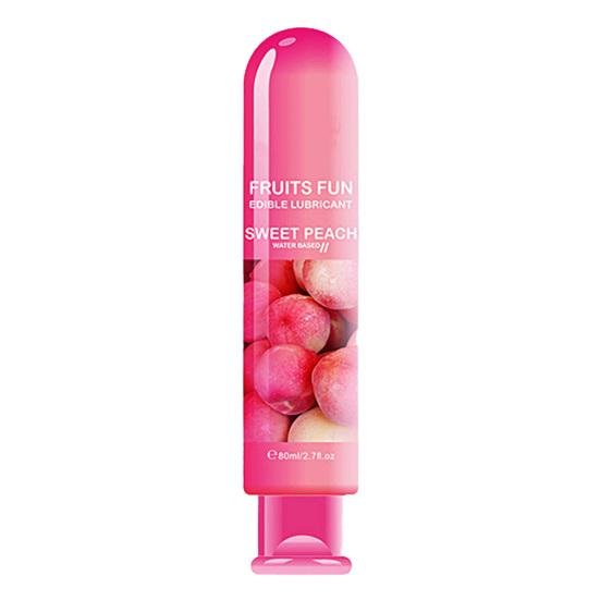Yousheng 80ML Sex-Gleitmittel auf Wasserbasis, nicht fettend, natürlicher Pflanzenextrakt, Lustverstärker, hinterlässt keine Flecken, Erdbeer-Blaubeer-Geschmack für Paare