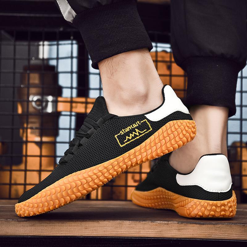 Large size new couple fashion trend casual shoes student breathable sports running shoes