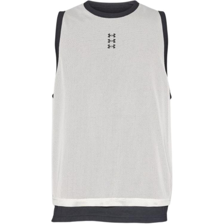 Under Armour Hoops Crew Neck Sleeveless Vest Men tops 6012824-100 S