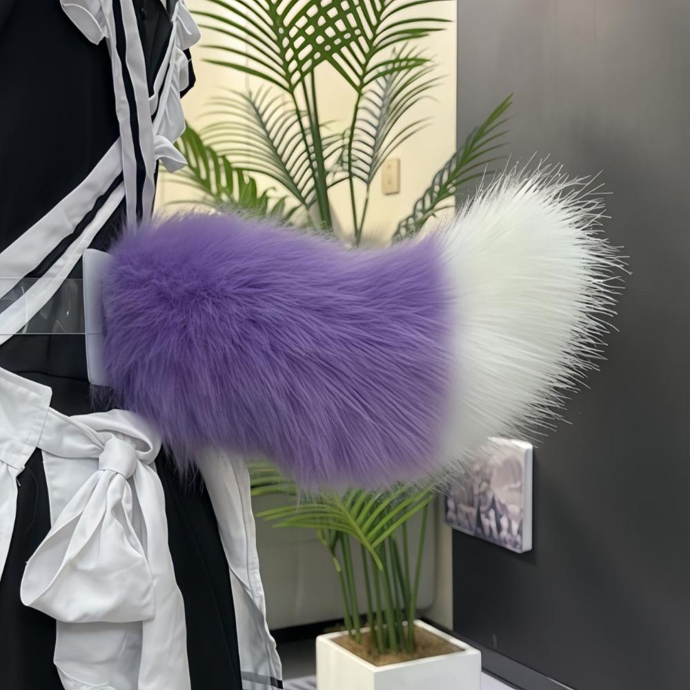 Bewegliches Schwanz Cosplay Schwanz Realistisches Flauschiges Verstellbarer Katzen Schwanz Elektrischer Flauschiger Schwanz Kinder Party