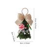 New Mini Christmas Tree Scene Setup Santa Claus Christmas Tree PE DIY Desktop Ornament Home Decoration