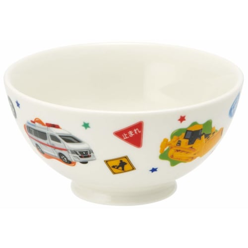 Skater Tea Bowl Ceramic Rice Bowl for Children 250ml Tomica CHRB1