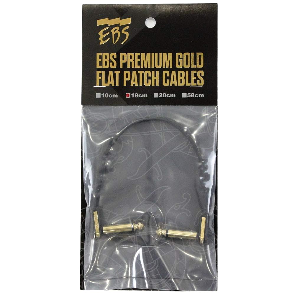 

Плоский соединительный кабель EBS PCFPG18 Premium Gold 18 см []