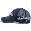 NEW YORK CITY Embroidery Baseball Cap Men Summer Mesh Caps Women's Snapback Side Vintage Side Letter Hip Hop Trucker Hat Unisex