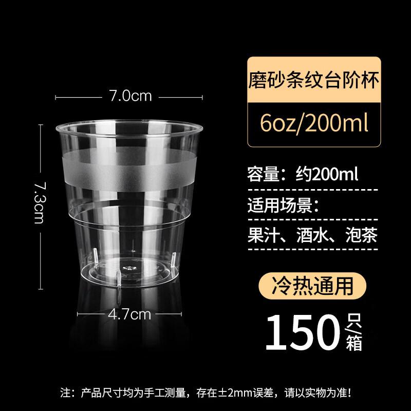 Premium Disposable Thickened Transparent Aviation Drinkware