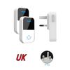 Wireless Waterproof Battery-Free Doorbell - US/EU Standard, One-to-Two Unit