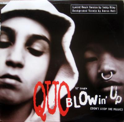 12-Zoll Schallplatte QUO - Blowin' Up (Stoppen Sie nicht die Musik) 4977570 MJJ Music 1994 US Rap & Hip-Hop/R&B Gebraucht