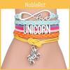 Fashionable Unicorn Bracelet European And American Style Alloy Material Independent Packaging