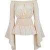New long-sleeved women's Renaissance medieval blazers and costumes