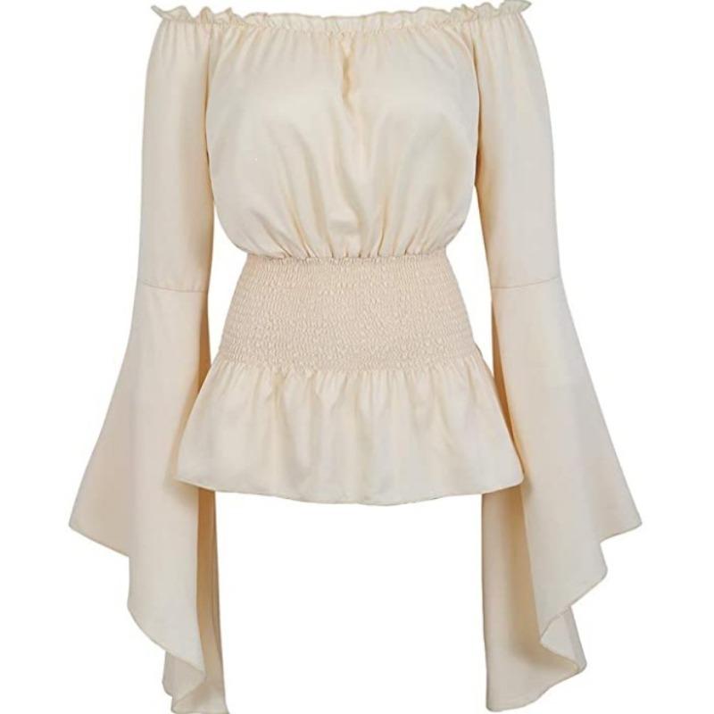 New long-sleeved women's Renaissance medieval blazers and costumes