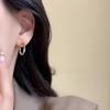 Gold Color Metal Round Earrings Round Hoop Hoop Earrings New Mini Hoop Earrings  For Women