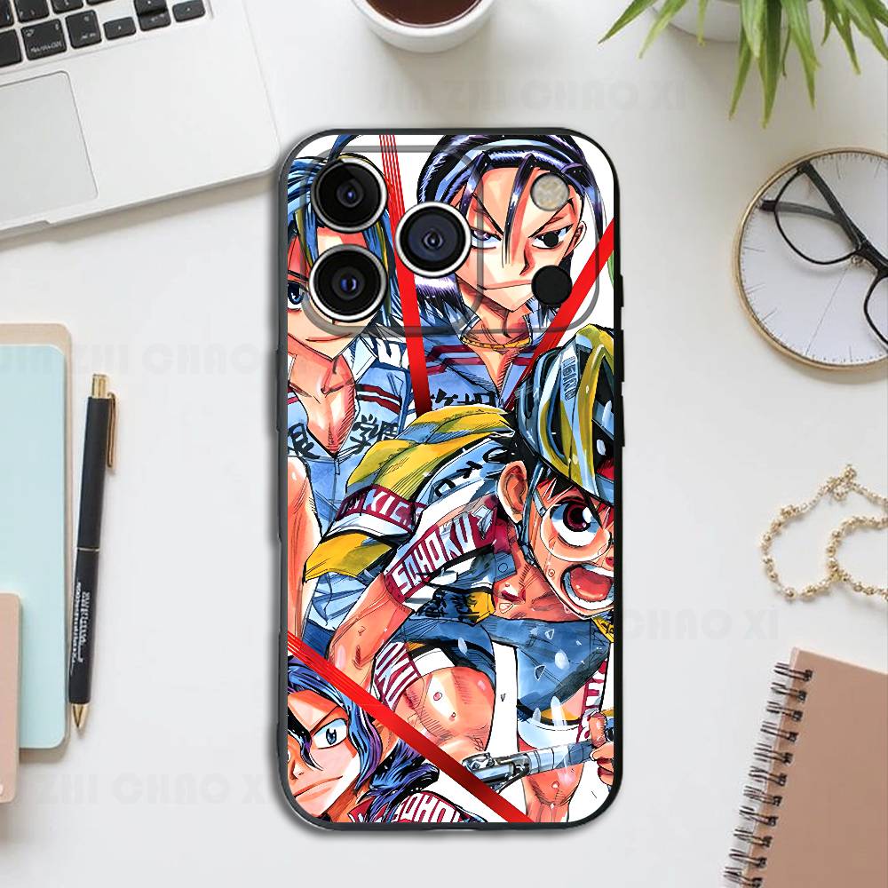 Animation Y-Yowamushi Pedal Silicone Soft Phone Case For IPhone17 16 15 14 13 12 11 Pro Max Plus X XR SE Cover