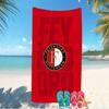 Beach Towel with Feyenoord Rotterdam logo Pattern - soft,absorbent,machine washable Lightweight&Modern,swimming,Travel Essentials