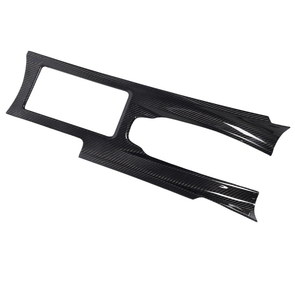 Center Control Panel Frame Decorative Sticker Carbon Fiber Interior Gear Shifter Trim Accessories Fit for GTR R35