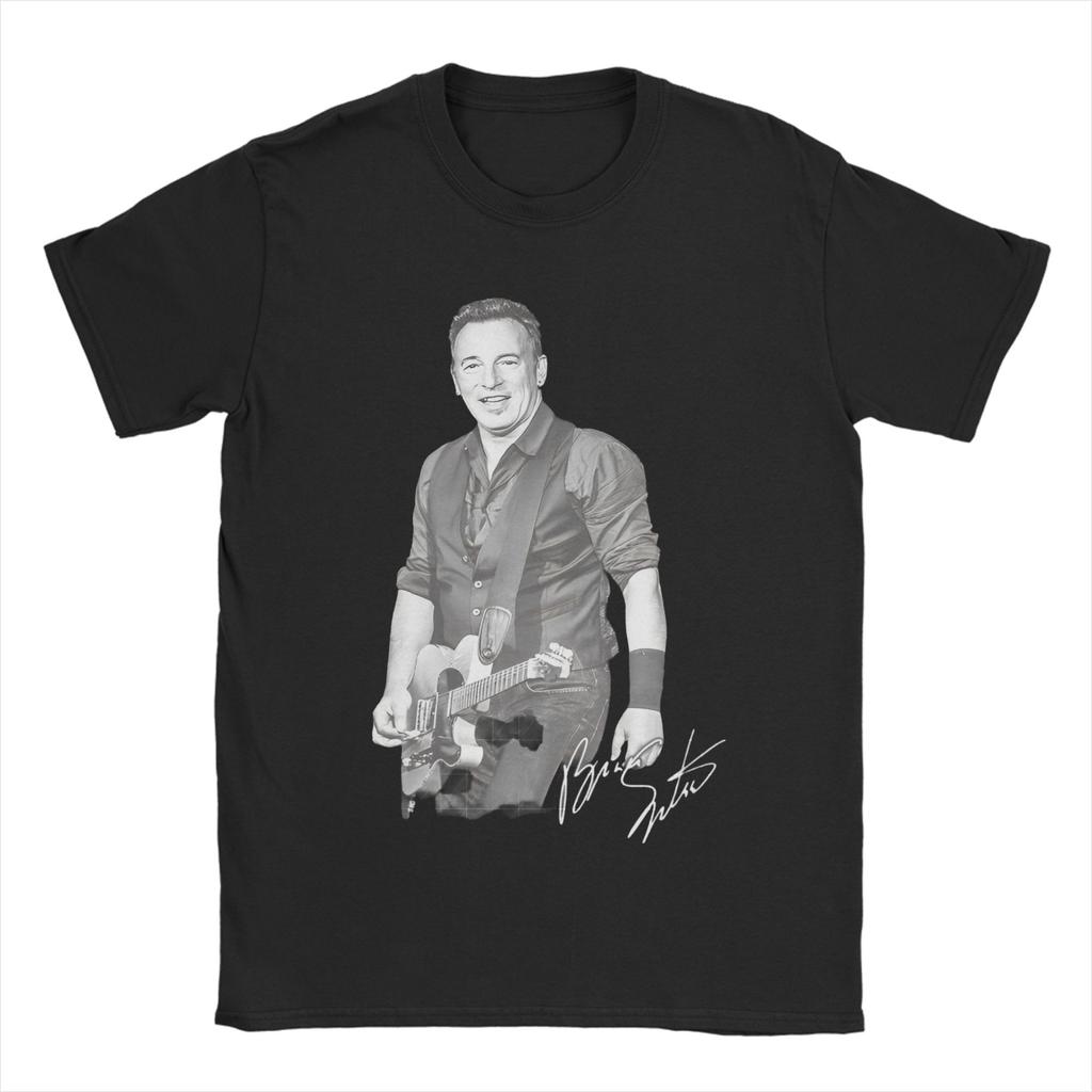 Graphic Printing Bruceed Springsteened And E Street Band Tour 2026 T Shirt for Men Women Cotton Tshirts Short Sleeve Clothes