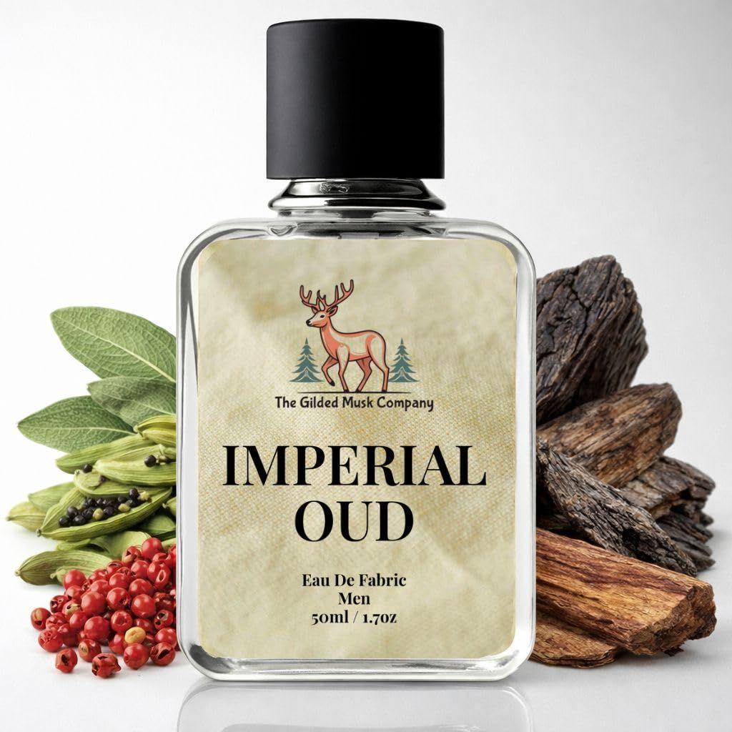 IMPERIAL OUD - Premium Luxury Perfume | Long Lasting Perfume for MEN  | Cardamom & Pink Pepper , Exotic Rosewood , Oud Wood, Sandalwood 50ML