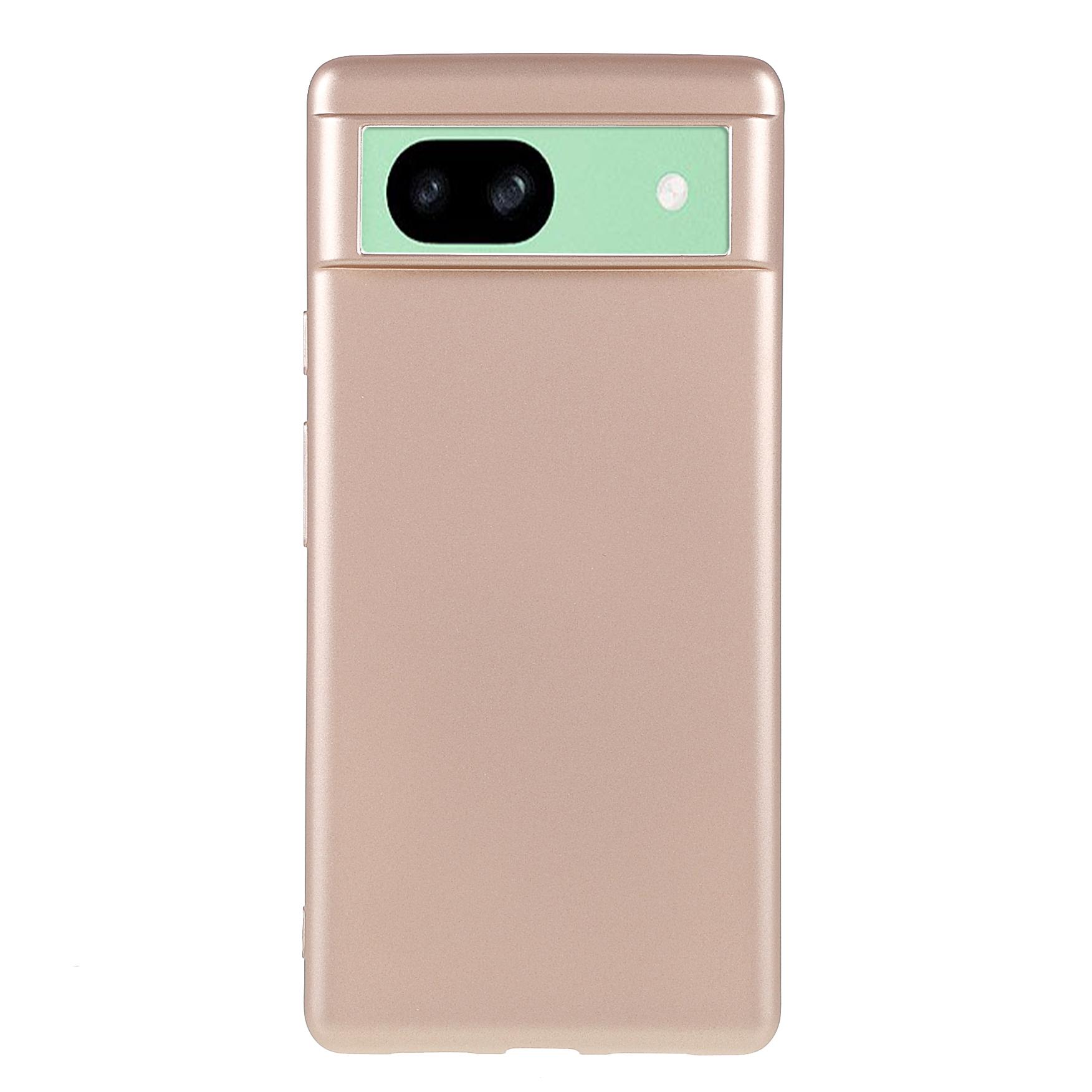 

Guardian Series For Google Pixel 8a Case Soft TPU Anti-scratch Matte Phone Cover Gold