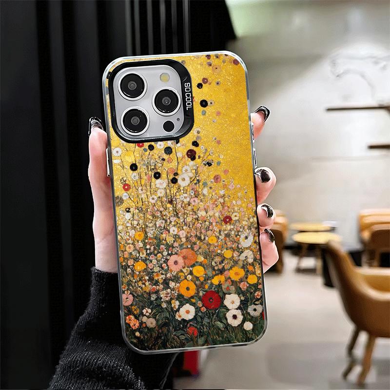 

Kiss By Gustav Klimt Art Shockproof Phone Case for iPhone 17 Air 16 16E 15 Pro Max 14 Plus 13 Mini 12 Back Cover Anti Fall Funda iPhone 12 Pro