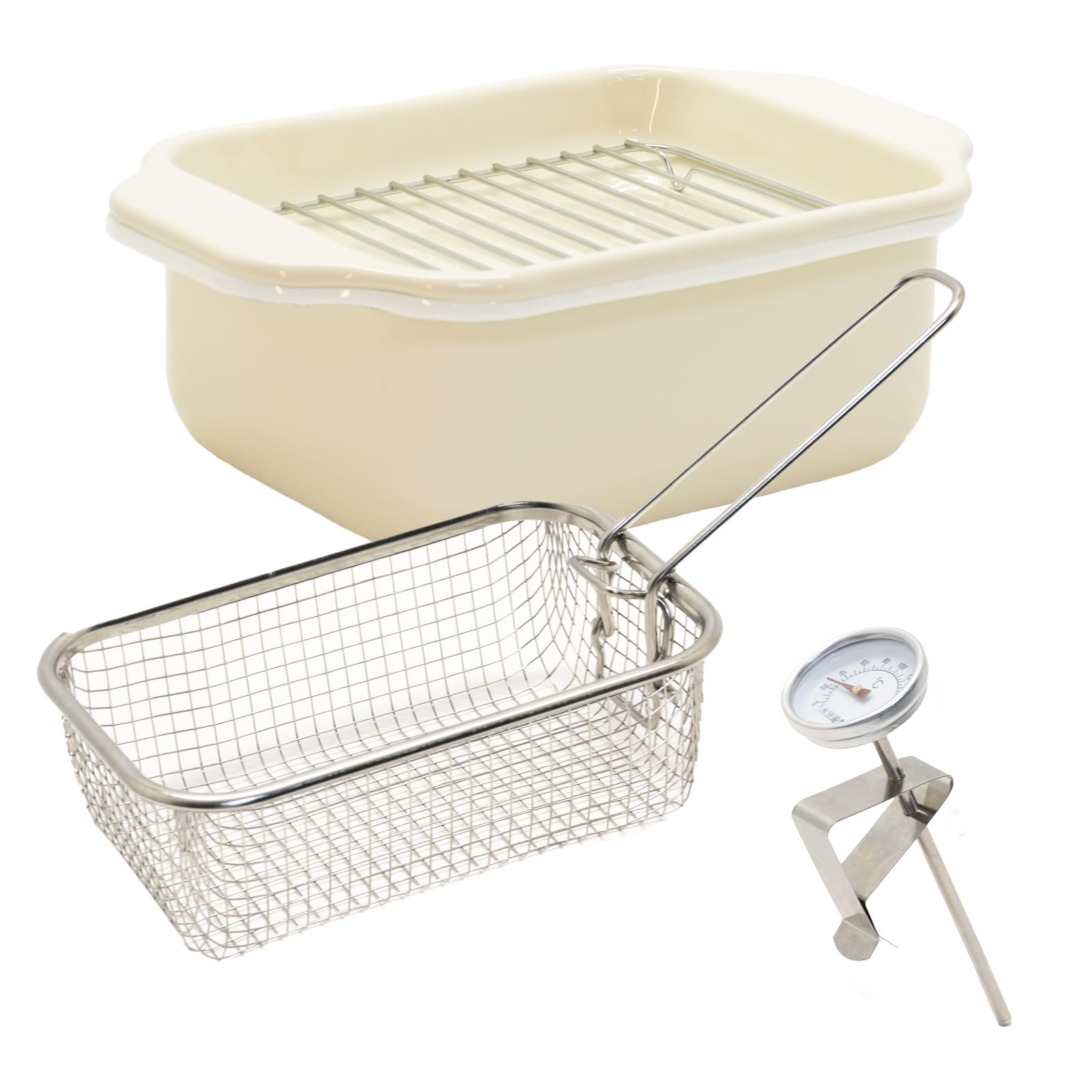 

Каждая эмалированная темпура с эмалью для сервировки и жарки требует меньше, легко чистится, сито U. Кастрюля, Квадратная, Термометр, Поддон, Стойка, Индукционная/Газовая