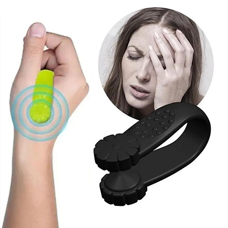 Plum Blossom Finger Joint Tiger Point Massage Clip Hand Meridian Massager Acupressure Clip For Thumbs Headache Blood Circulation