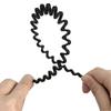 Wavy Headbands Plastic Skinny Thin Non-Slip Flexible Hair Bands Simple Hoops Hair Accessor