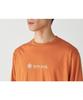 Long T Soft Cotton Logo Long Sleeve Size S ORANGE Festival Camping Outdoor [Snow Peak] T-Shirt T-Shirt SW-25SU401