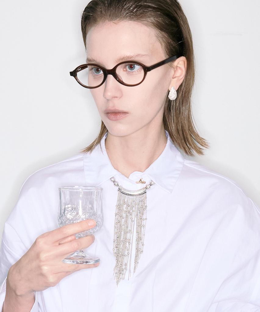 Nonpig Miko_Br Eyeglass Frames