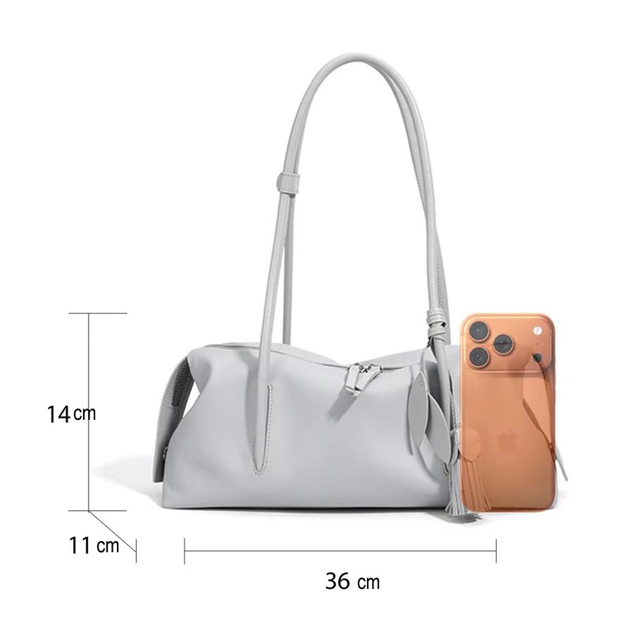 Luxury Handbags Female Underarm Bag Shoulder Bag Women Bags New Fashion 2025 Genuine Cowhide Leather